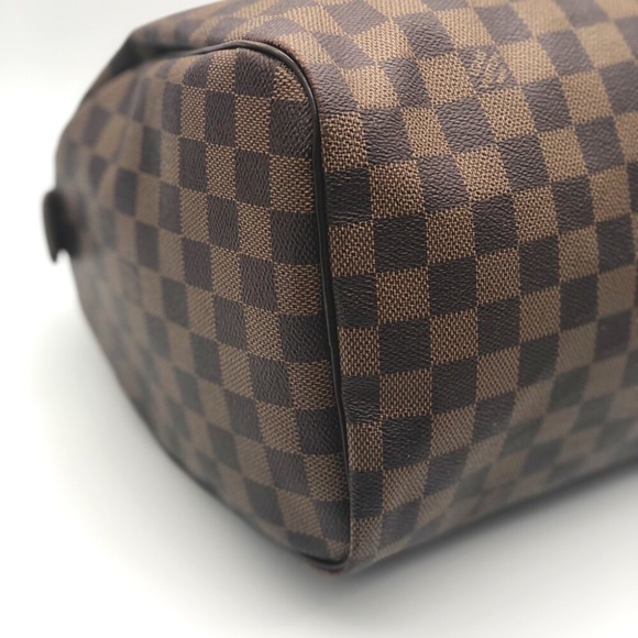 Authentic LOUIS VUITTON Damier Ebene Speedy 30 - Picture 3 of 8